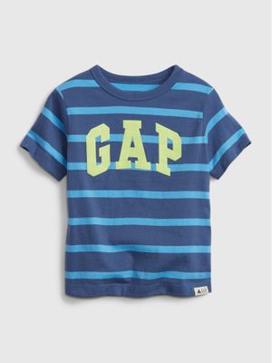 Toddler 100% Organic Cotton Mix and Match Gap Logo Stripe T-Shirt Toddler 100% Organic Cotton Mix and Match Gap Logo Stripe T-Shirt