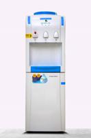 Gratus 3 Tap Push Type Hot and Cold Water Dispenser With Refrigerator - GWD503VIFRW