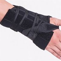 Carpal Tunnel Wrist Brace Night Wrist Support Sleep Brace Single with Splint Adjustable to Fit Any Hand Lightinthebox - thumbnail