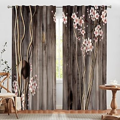 2 Panels Floral Curtain Drapes Blackout Curtain For Living Room Bedroom Kitchen Window Treatments Thermal Insulated Room Darkening Lightinthebox 2 Panels Floral Curtain Drapes Blackout Curtain For Living Room Bedroom Kitchen Window Treatments Thermal Insulated Room Darkening Lightinthebox