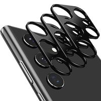 3 pcs Camera Lens Protector 0.2mm For Samsung S22 Ultra Tempered Glass Aluminum Frame  Scratch Proof Anti-Fingerprint Lightinthebox - thumbnail