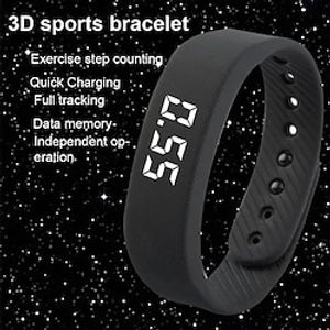 Smart Watch 0.96 inch Smart Wristbands Fitness Band Timer Pedometer Fitness Tracker Activity Tracker Sedentary Reminder Compatible with Android iOS IP 67 Women Men Sports Distance Tracking Lightinthebox