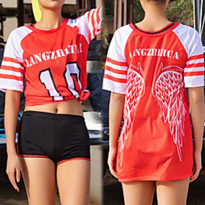 Women's Rashguard Swimsuit Nylon Swimwear UV Sun Protection Quick Dry Sleeveless 3-Piece - Swimming Surfing Snorkeling Summer Lightinthebox