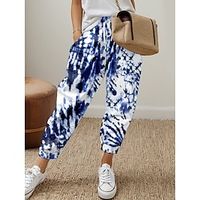 Women's Sweatpants Pants Trousers Long Pocket Active Fashion Street Daily Wear Pink Blue S M Spring Lightinthebox - thumbnail