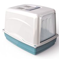 Georplast Vicky Cat Litter Box - Blue (Pack Of 2)