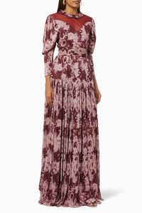 Textured Tiered Dress with Belt