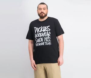 Mens Graphic Print Tee  Black