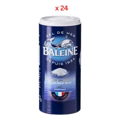 La Baleine Shaker Fine Sea Salt 24X125G