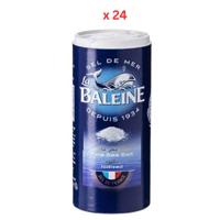 La Baleine Shaker Fine Sea Salt 24X125G