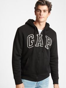 Gap Logo Sherpa Full-Zip Hoodie