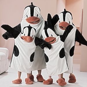 Penguin Party Costume Costume Family Christmas Pajamas Kigurumi Pajamas Men's Women's Boys Girls' One Piece Halloween Carnival Masquerade Kid's Adults' Party Party  Evening Polyester Microfiber Lightinthebox