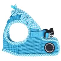 Puppia Vivien Harness B Sky Blue L Neck 11.41 Inch Chest 16.92 inch