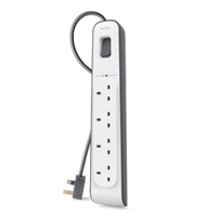 Belkin 4-outlet Surge Protection Strip with 2M Power Cord