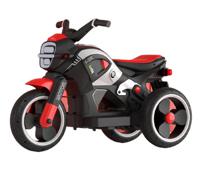 Megastar Ride On 6 V Rapid Fire Motorcycle Trike For Kids - Red (UAE Delivery Only)