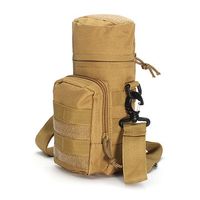 KCASA KC-BC05 Molle Water Bottle Carrier Travel Climb Outdooor Waist Belt Tactical Kettle Bag Holder