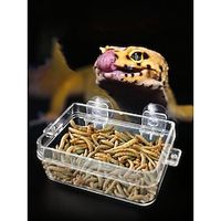 Pets Bowls  Water Bottles  Feeders Plastic Waterproof Easy to Install Splittable Solid Colored Fashion White Bowls  Feeding Daily Wear Lightinthebox - thumbnail