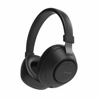 Porodo Soundtec Deep Sound Wireless Over Ear Headphone Black - thumbnail