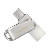 Sandisk 64GB Ultra-Dual Drive Luxe USB 3.1 Flash Drive USB Type-C/Type-A - thumbnail