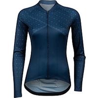 21Grams Women's Long Sleeve Cycling Jersey Spandex Polyester Blue Grey Bike Jersey Top Mountain Bike MTB Road Bike Cycling Quick Dry Moisture Wicking Breathable Sports Clothing Apparel  Stretchy Lightinthebox - thumbnail