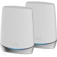 NETGEAR Orbi Tri-Band WiFi 6 Mesh System, 4.2Gbps, Router + 1 Satellite NETGEAR Orbi Tri-Band WiFi 6 Mesh System, 4.2Gbps, Router + 1 Satellite