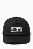Valentino Garavani VLTN TAG Baseball Cap in Cotton - thumbnail