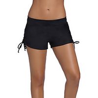 Women's Swim Shorts Swim Trunks Nylon Elastane Bottoms Quick Dry Stretchy Swimming Surfing Water Sports Solid Colored Summer Lightinthebox - thumbnail