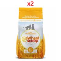 sWheat Scoop Wheat & Corn Natural Cat Litter - 11.33Kg (Pack of 2)