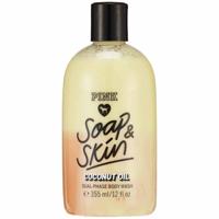 Victoria'S Secret Pink Soap & Skin Coconut Oil Dual Phase (W) 355Ml Body Wash