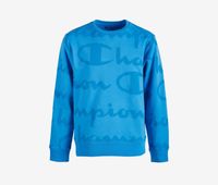 Toddler Boys Script-Print Sweatshirt  Blue - thumbnail
