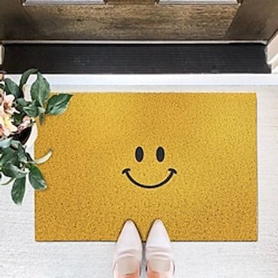 Modern Entrance Door Mat Silk Circle Floor Mat Ins Scraping Mud And Dust Removal Porch Mat Can Be Cut With Simple Stroke Foot Mat Lightinthebox