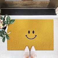 Modern Entrance Door Mat Silk Circle Floor Mat Ins Scraping Mud And Dust Removal Porch Mat Can Be Cut With Simple Stroke Foot Mat Lightinthebox - thumbnail