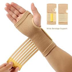 2pcs Elastic Bandage Wrist Guard Support Sprain Band Carpal Protector Hand Brace Accessories Sports Safety Wristband Lightinthebox