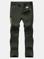 Outdoor Fleece Lining Water-repellent Pants