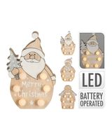 Homesmiths Christmas Figure 15cm LED Assorted 1 Piece