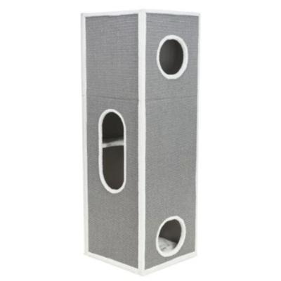 Trixie Stefano XXL Cat Tower - Grey 62X58X178cm