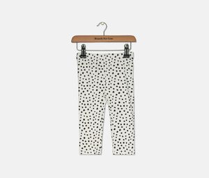Baby Girls Animal-Print Leggings  Angel White