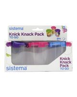 Sistema Medium Knick Knack Pack To Go 138ML Sistema Medium Knick Knack Pack To Go 138ML