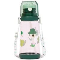 Eazy Kids Water Bottle 600ml With Straw - Green