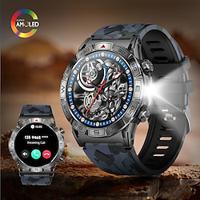 KC80 Smart Watch AMOLED 1.43 inch Smartwatch Fitness Running Watch Bluetooth Pedometer Call Reminder Activity Tracker Compatible with Android iOS Women Men Waterproof Long Standby Hands-Free Calls Lightinthebox - thumbnail