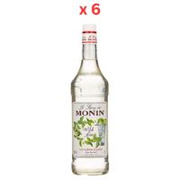 Monin Wild Mint Syrup - 1 Ltr Pack Of 6