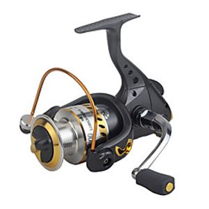 Fishing Reel Spinning Reel 2.6:1 Gear Ratio13 Ball Bearings Hand Orientation Exchangable General Fishing - DF4000 miniinthebox