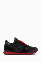 Valentino Garavani Rockrunner Sneakers in Leather & Suede - thumbnail