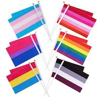 Rainbow Flag Outdoor Decoration Flag Festival Flag LGBT Flag 90150CM Lightinthebox