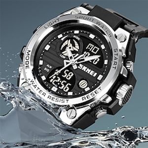 SKMEI Fashion Men's Sports Electronic Watch Luminous Calendar Week Display Multifunctional Outdoor Waterproof Timing Male Student Watch Lightinthebox