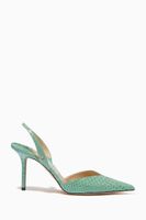 Thandi 85 Slingback Pumps in Gel Snake-printed Leather Thandi 85 Slingback Pumps in Gel Snake-printed Leather
