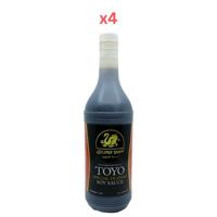 Golden Swan Special Soy Sauce Toyo 1 Gal (Pack of 4)