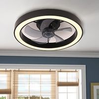 Ceiling Fan with Light Dimmable 50cm 6 Wind Speeds Modern Ceiling Fan for Bedroom, Living Room App  Remote Control 110-240V Lightinthebox - thumbnail