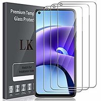 lk 3 piece protective film compatible with xiaomi redmi note 9t 5g  redmi note 9 5g armored glass, 9h hardness armored glass film, hd clear screen protector, scratch free, easy to assemble Lightinthebox - thumbnail