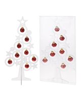Homesmiths Christmas Tree with Bells 39cm Red