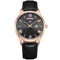 Kenneth Scott Mens Analog Black Dial Watch - K22014-RLBB